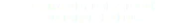 Get ready for a total natural healing
